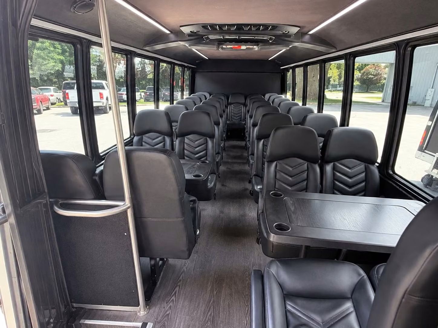 18 passenger minibus inside