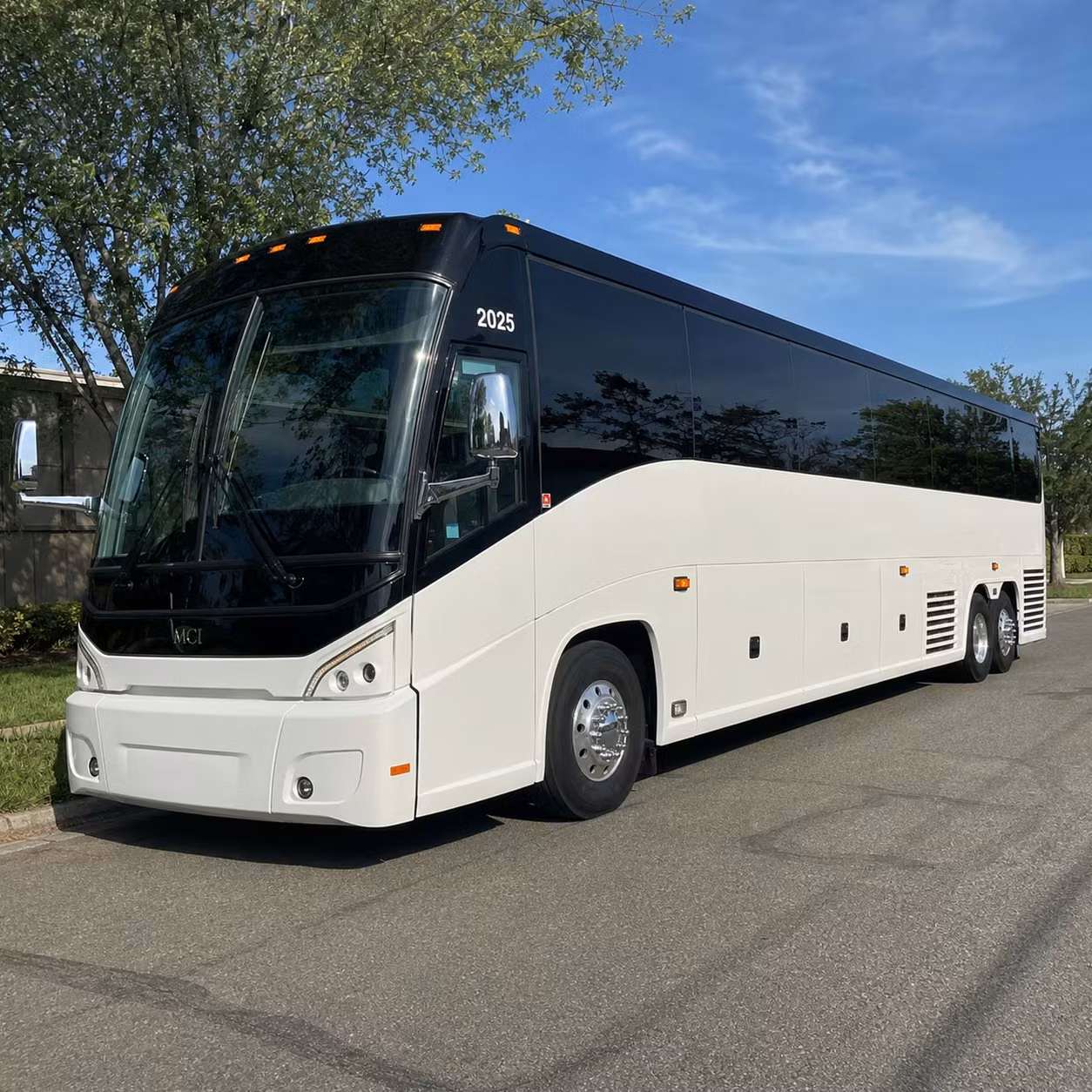 56 passenger charter bus