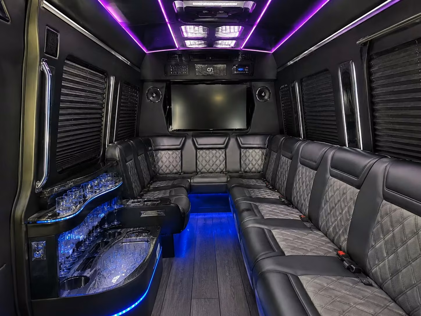 bus rental options for las vegas trips