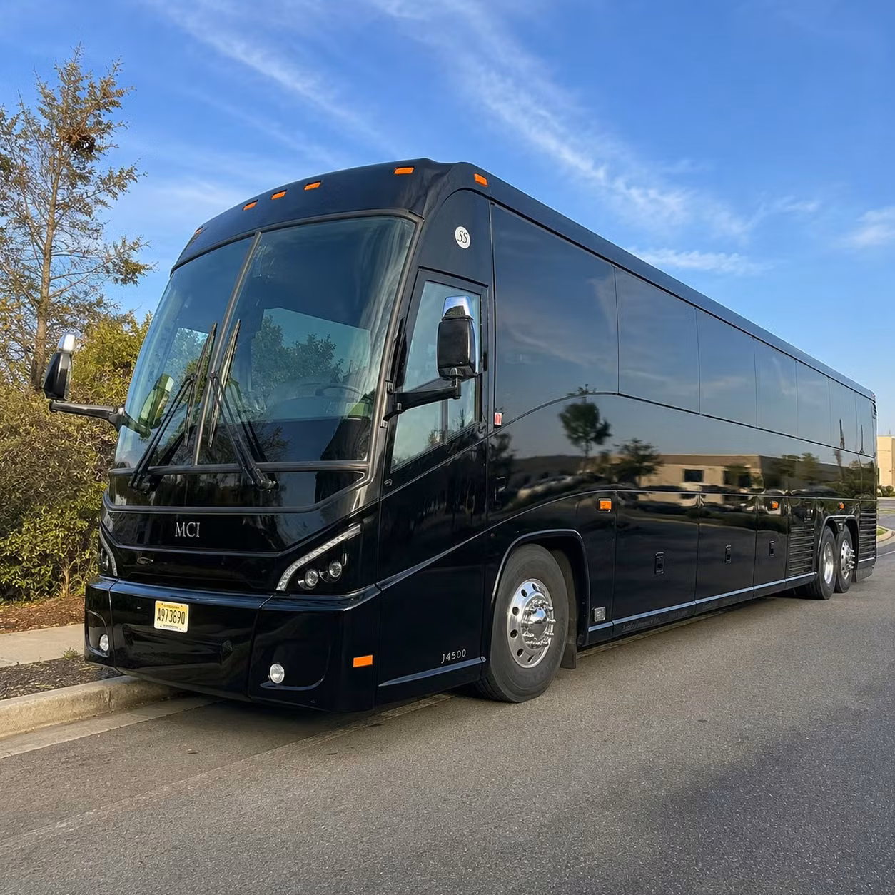 las vegas long distance charter bus rentals