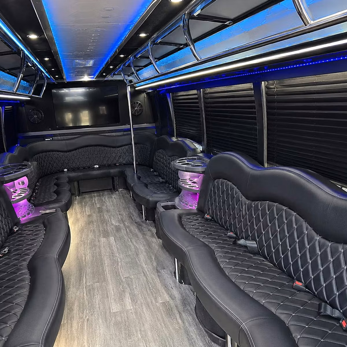 las vegas wedding and bachelorette party bus rentals