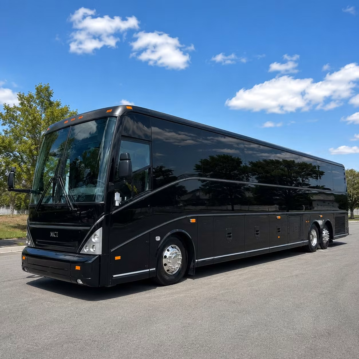 sporting event and concert charter bus rentals in las vegas