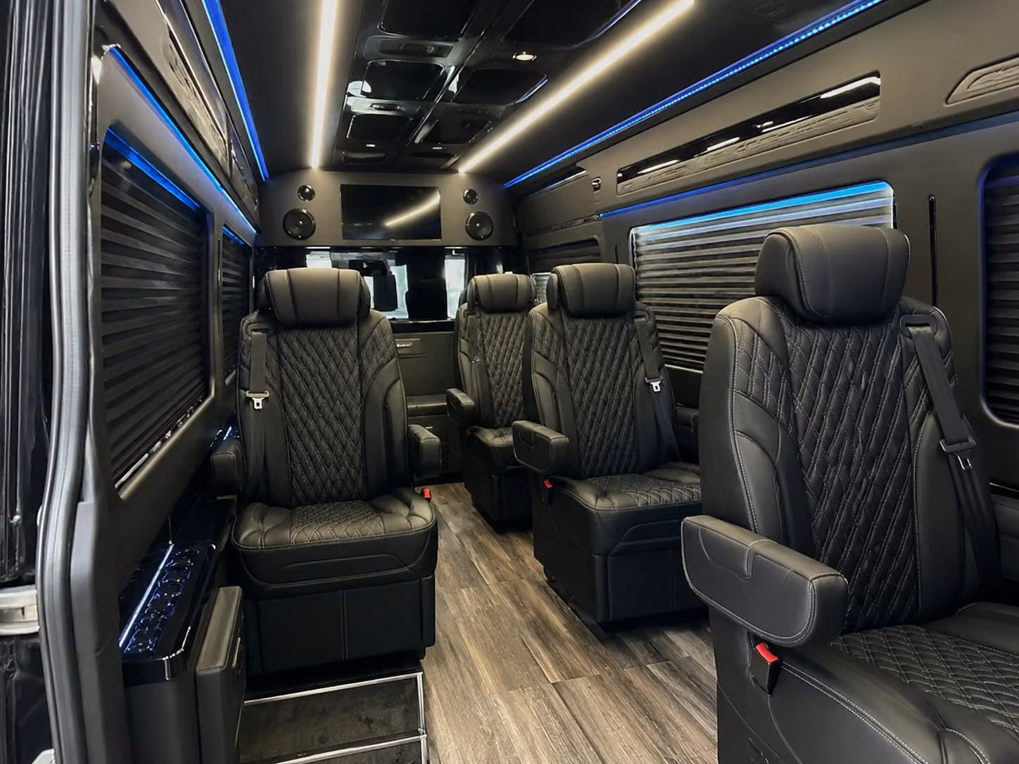 sprinter van with driver interior